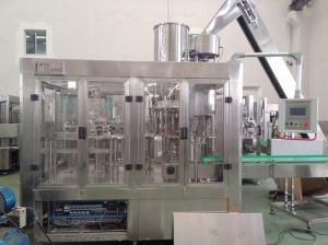 Calenta venda plena ampolla PET automàtica suc de taronja omplidora a casa